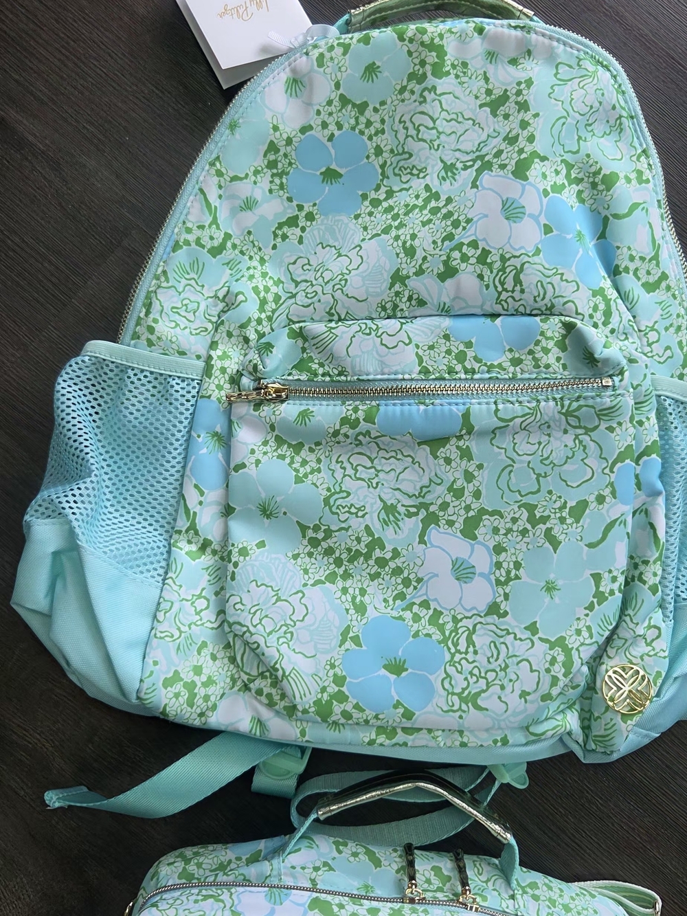 New Lilly Pultizer Bookbag & Lunchbox Set - Picture 2 of 6